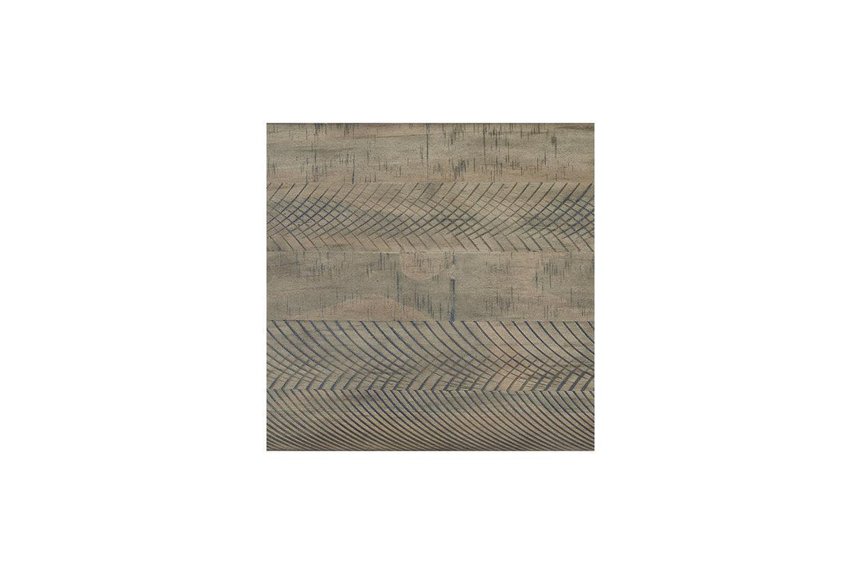 Aldwin Gray Coffee Table and 2 End Tables by Ashley at Eve Furniture