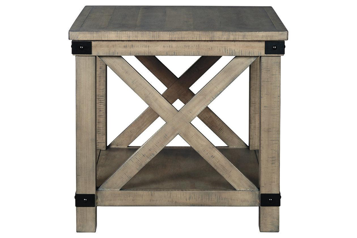 Aldwin Gray End Table by Ashley at Eve Furniture