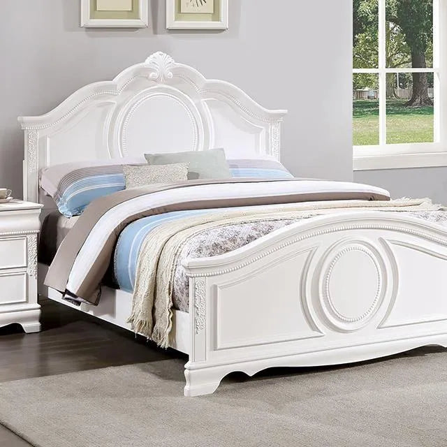 Alecia White Full Bed by Furniture of America at Eve Furniture
