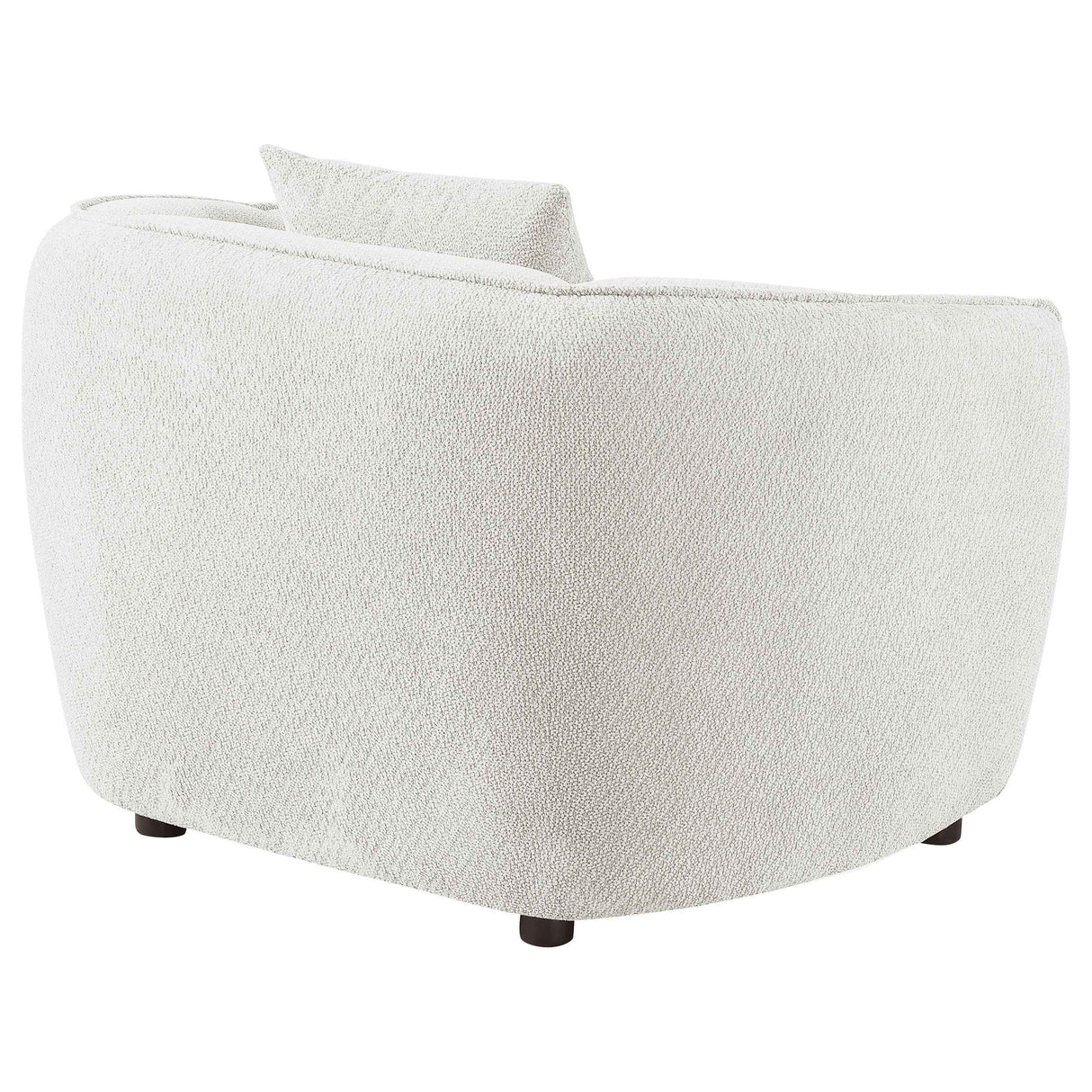 Aleisha Ivory Chenille Upholstered Accent Chair by Coaster at Eve Furniture
