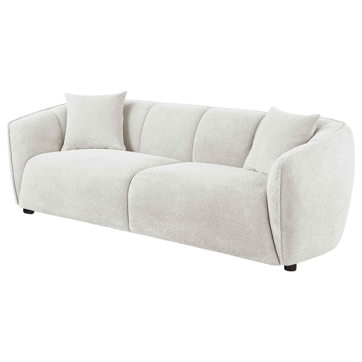 Aleisha Ivory Chenille Upholstered Sofa by Coaster at Eve Furniture