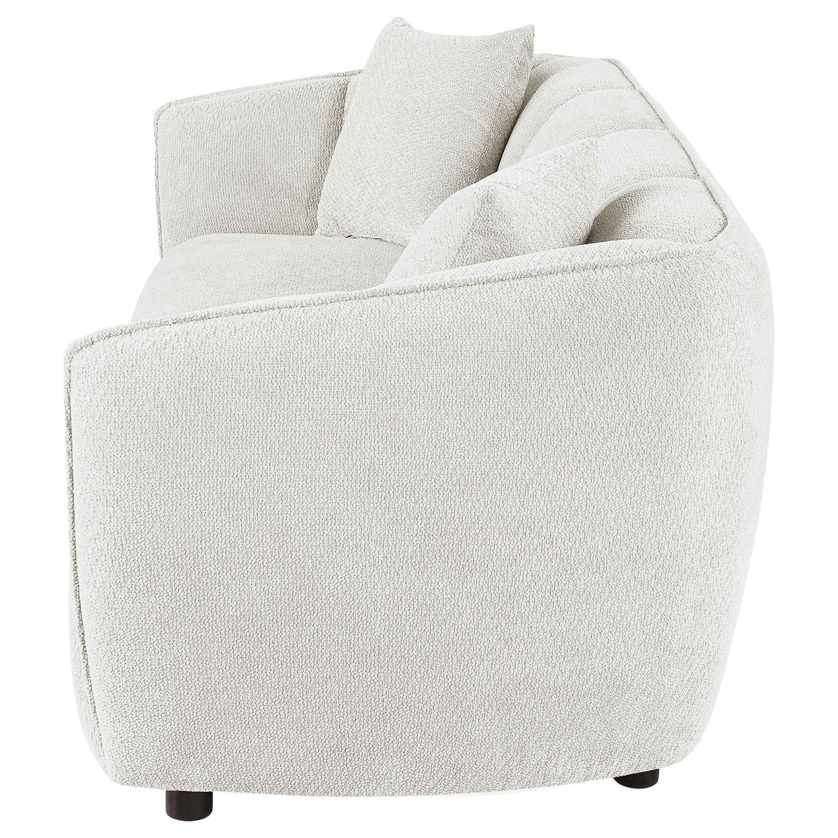 Aleisha Ivory Chenille Upholstered Sofa by Coaster at Eve Furniture
