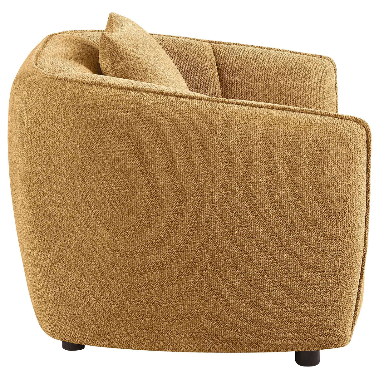 Aleisha Mustard Yellow Chenille Upholstered Accent Chair by Coaster at Eve Furniture