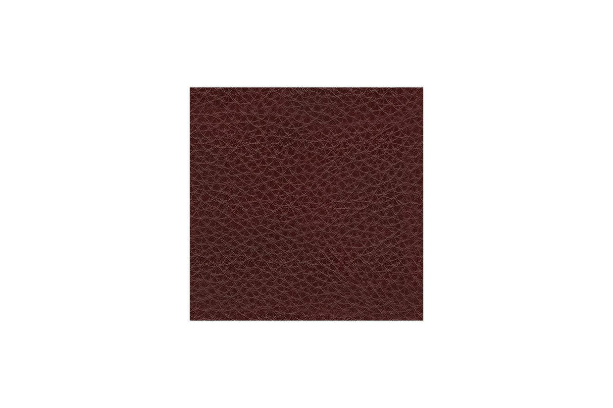 Alessandro Garnet Dual Power Leather Reclining Sofa by Ashley at Eve Furniture