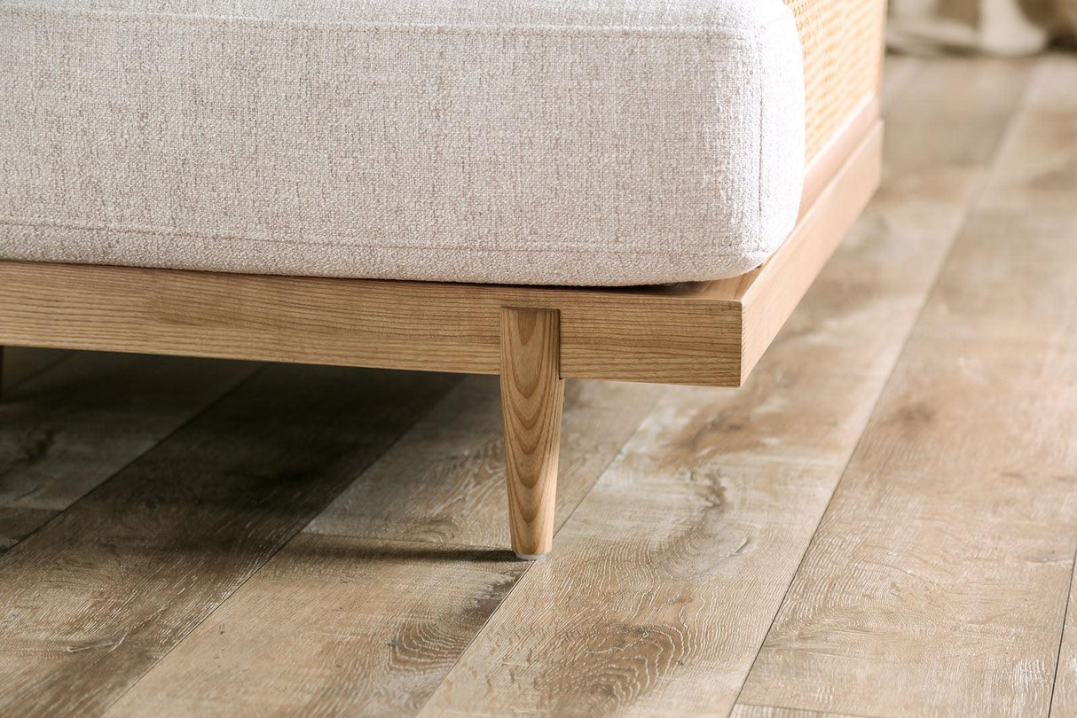 Alesund Light Oak/Beige Chair by Furniture of America at Eve Furniture