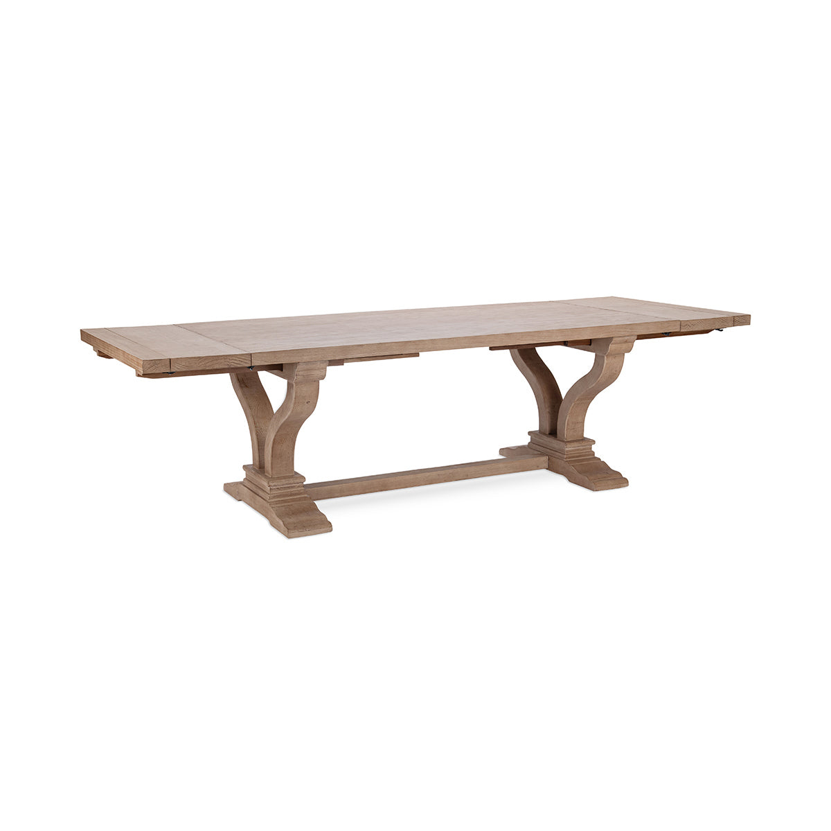 Alexander Distressed Brown Extendable Dining Table by Classic Home at Eve Furniture