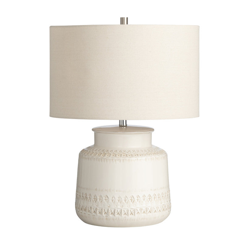 Alexis Beige Table Lamp by Crestview at Eve Furniture