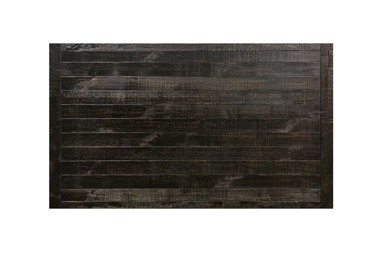 Alfred Antique Black Dining Table Only by Furniture of America at Eve Furniture