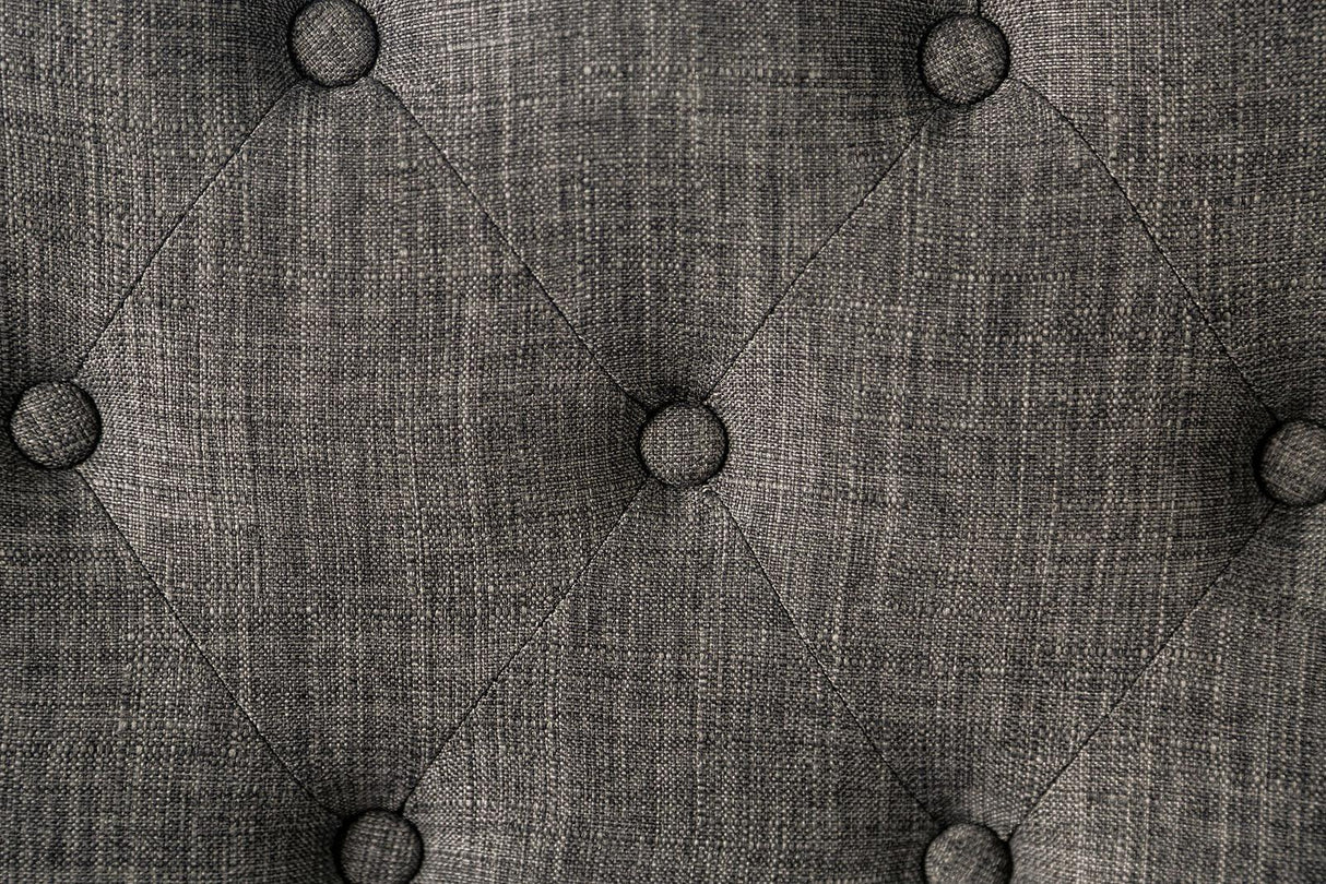 Alfred Antique Black/Gray Side Chair (2/Ctn) by Furniture of America at Eve Furniture