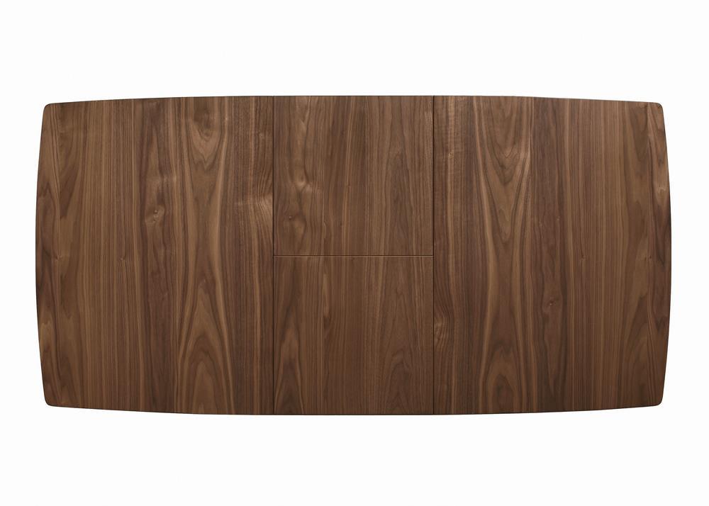 Alfredo Natural Walnut Rectangular Dining Table by Coaster at Eve Furniture