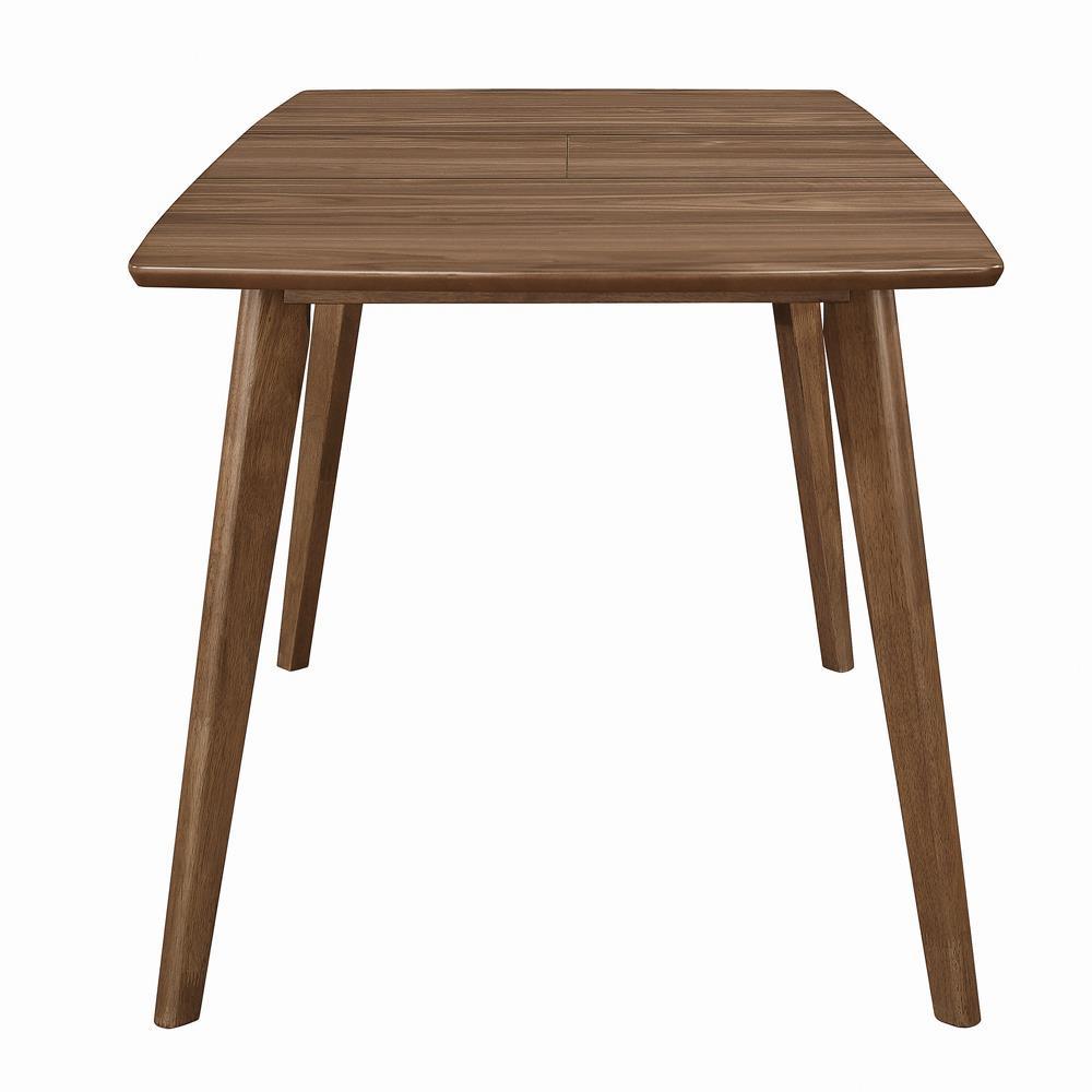 Alfredo Natural Walnut Rectangular Dining Table by Coaster at Eve Furniture