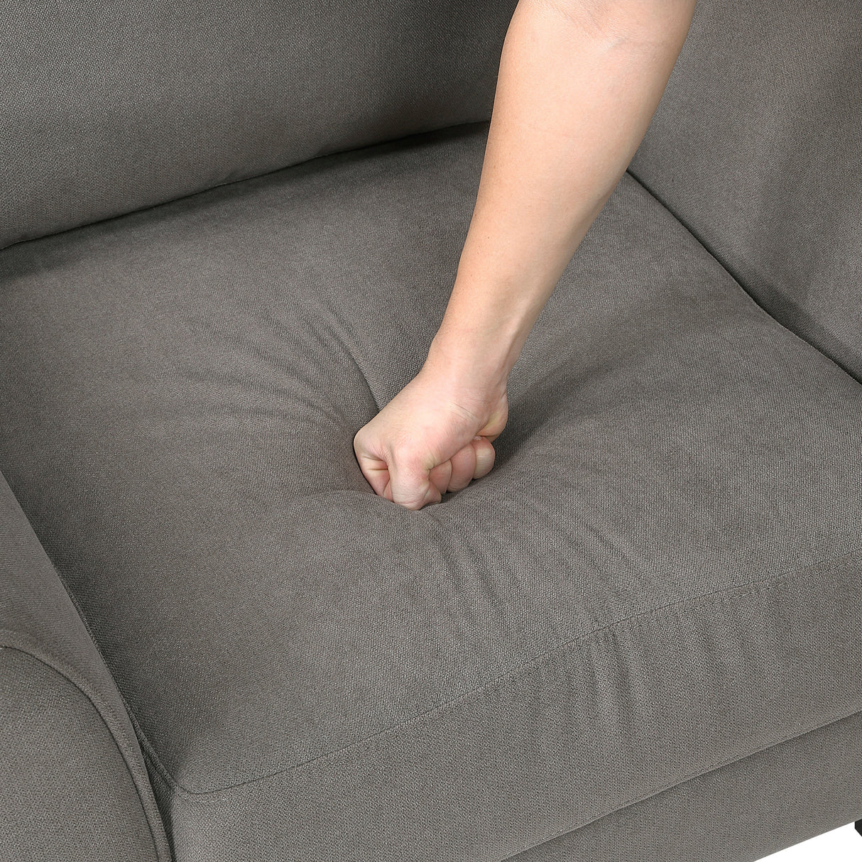 Aliana Chocolate Sofa by Homelegance at Eve Furniture