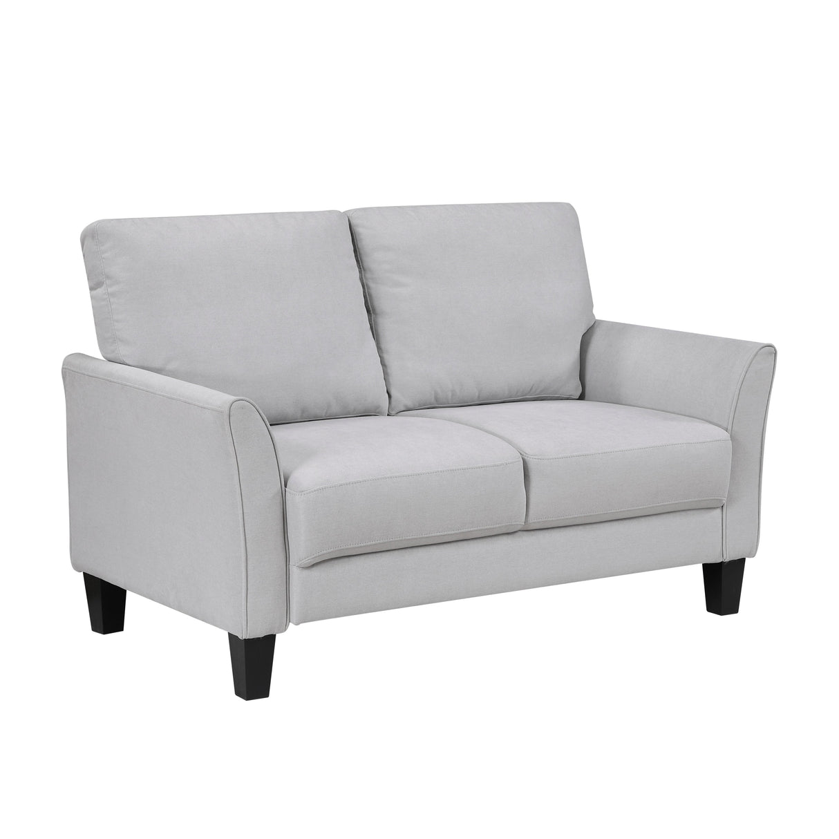 Aliana Gray Loveseat by Homelegance at Eve Furniture