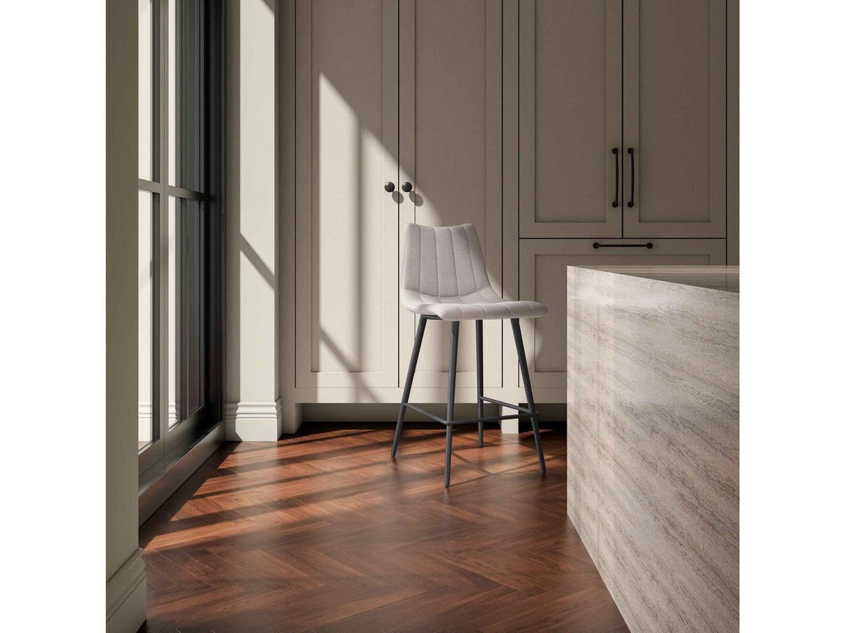 Alibi Beige Counter Stool (Set of 2)