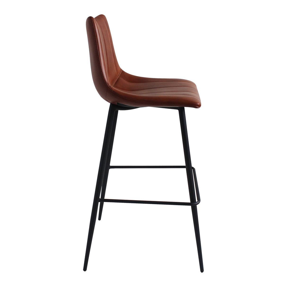 Alibi Brown Barstool (Set of 2) by Moe's Home at Eve Furniture