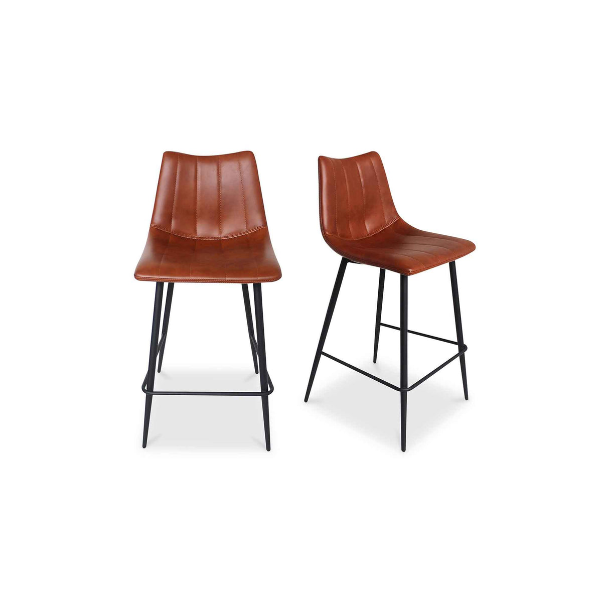 Alibi Brown Counter Stool (Set of 2)