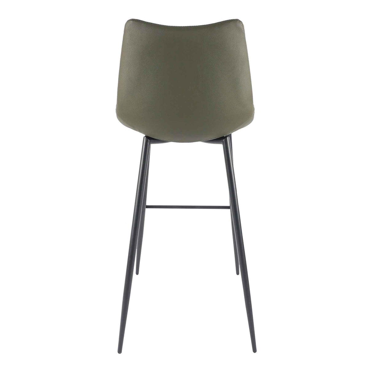 Alibi Dark Green Barstool (Set of 2) by Moe's Home at Eve Furniture