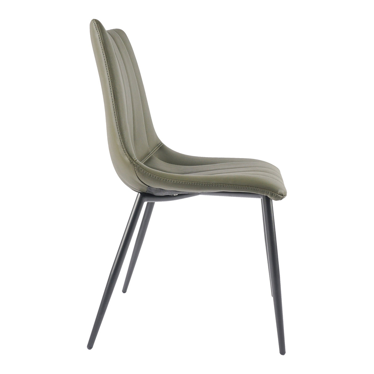 Alibi Dark Green Dining Chair (Set of 2) by Moe's Home at Eve Furniture