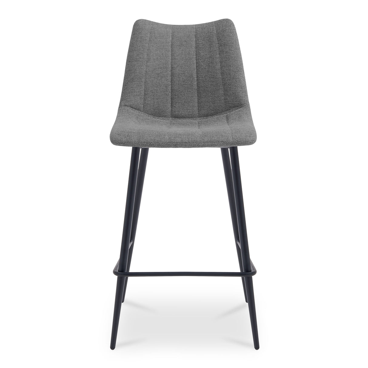 Alibi Dark Grey Bar Stool (Set of 2) by Moe's Home at Eve Furniture