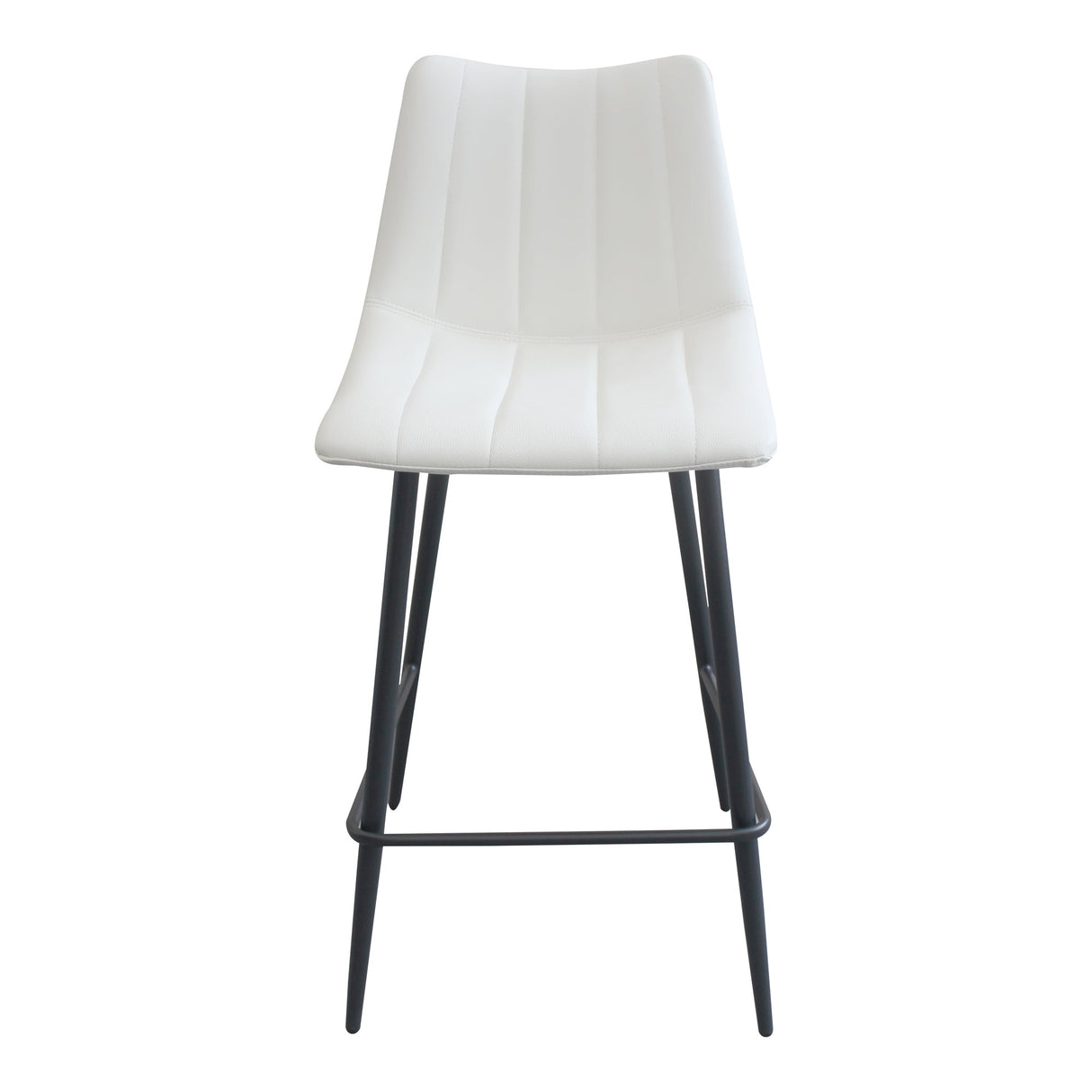 Alibi Ivory Counter Stool (Set of 2) by Moe's Home at Eve Furniture