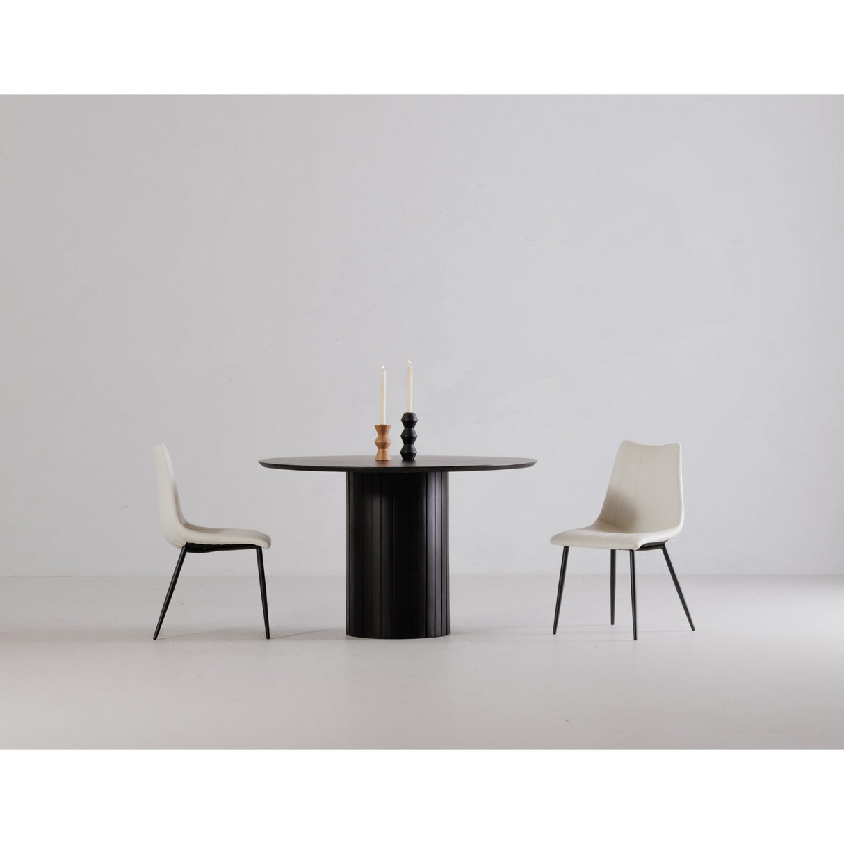 Alibi Ivory Dining Chair (Set of 2) by Moe's Home at Eve Furniture