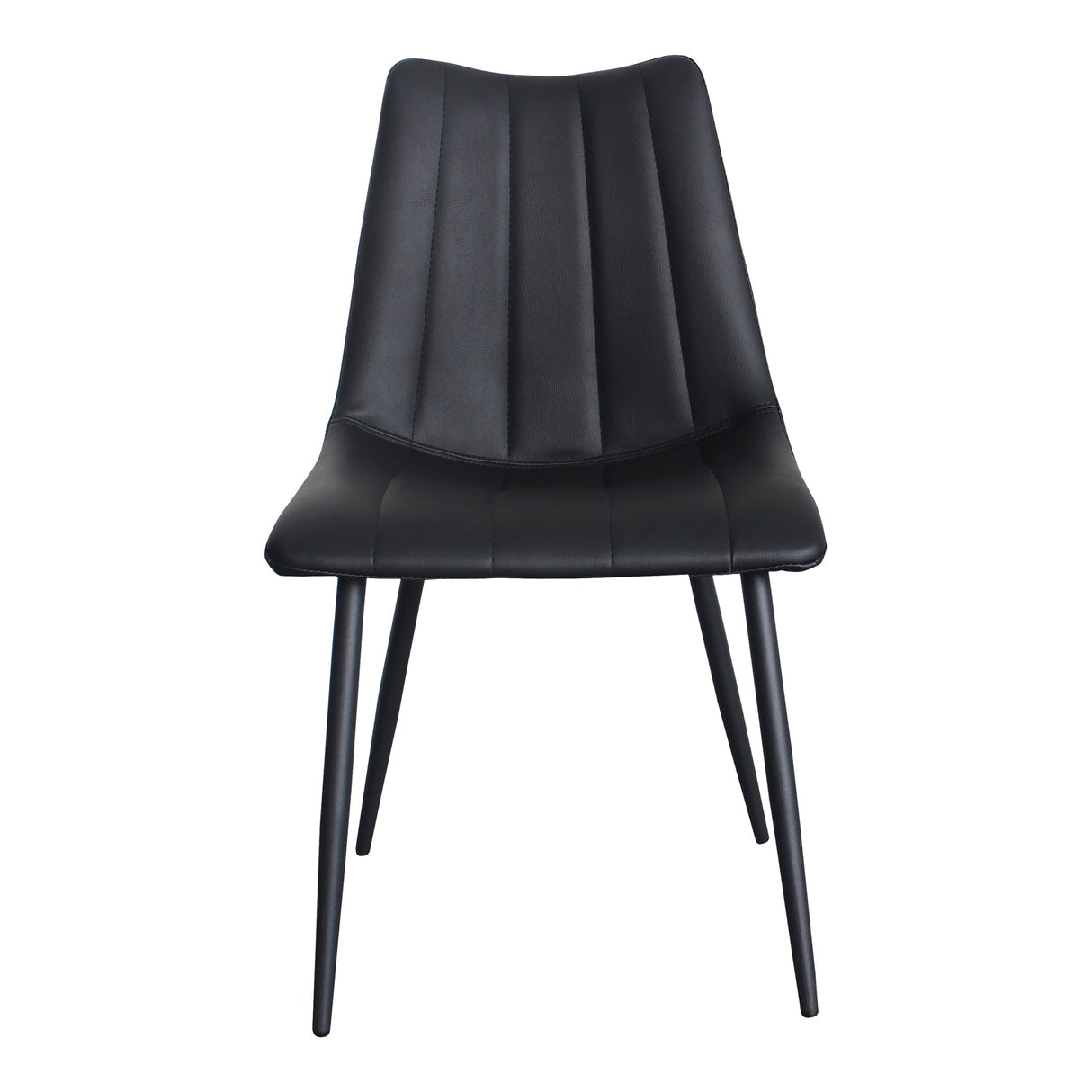 Alibi Matte Black Dining Chair (Set of 2) by MOES at Eve Furniture