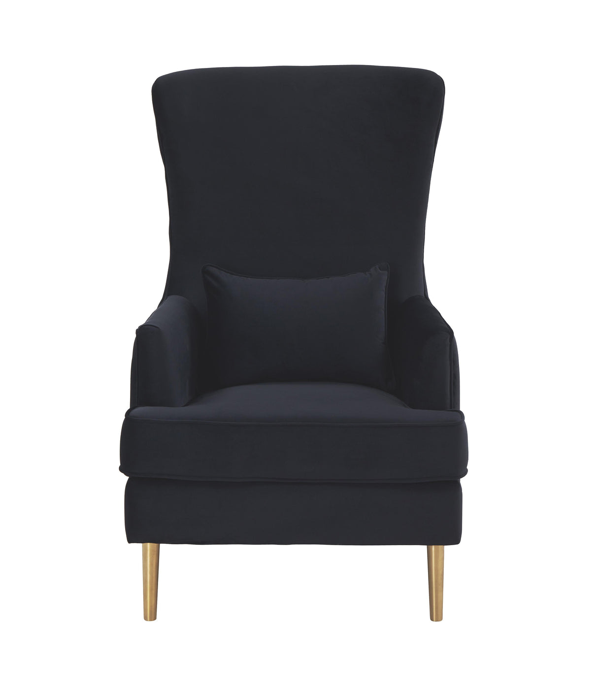 Alina Performance Velvet Tall Tufted Back Chair