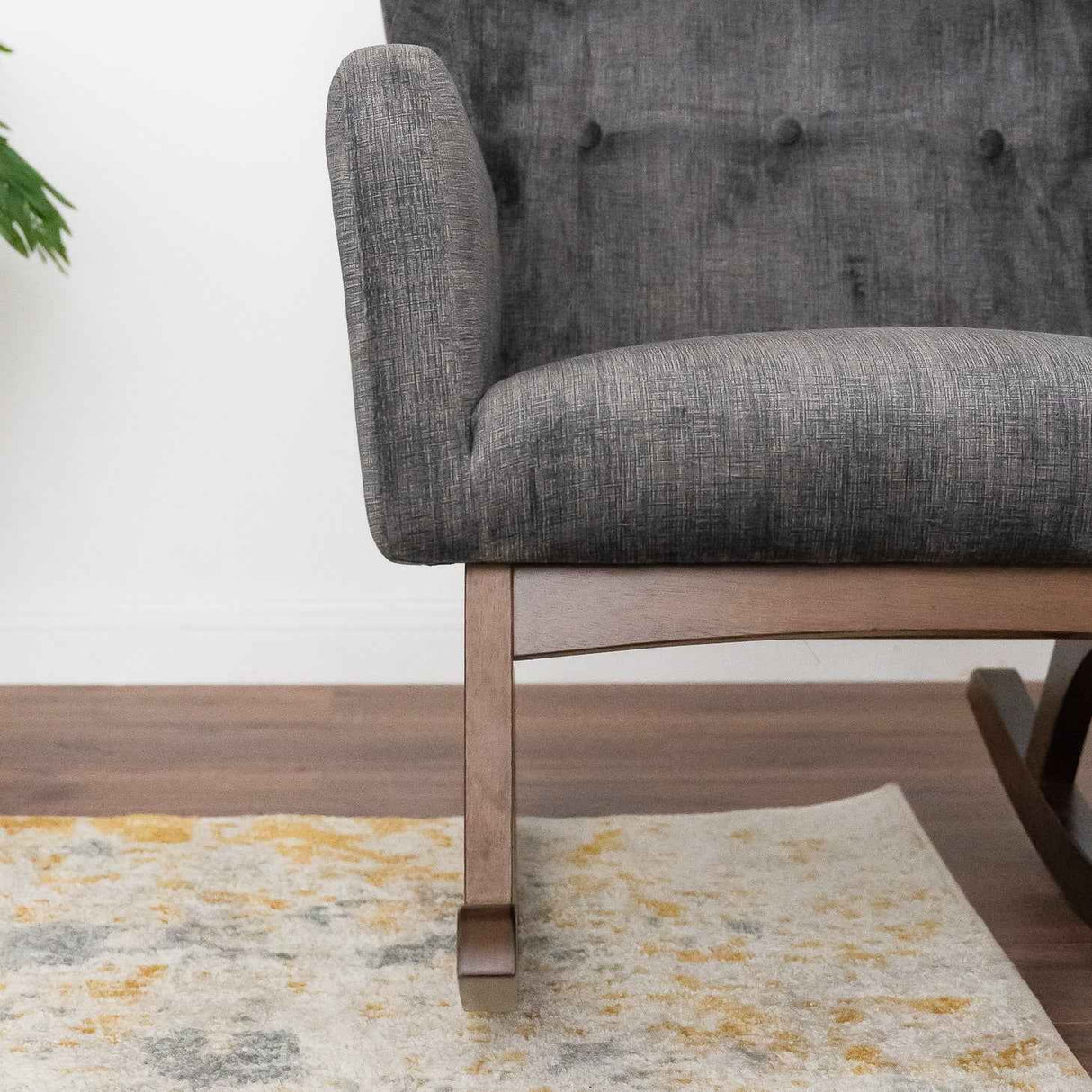 Alistair Gray Fabric Rocking Chair by Ashcroft Furniture at Eve Furniture