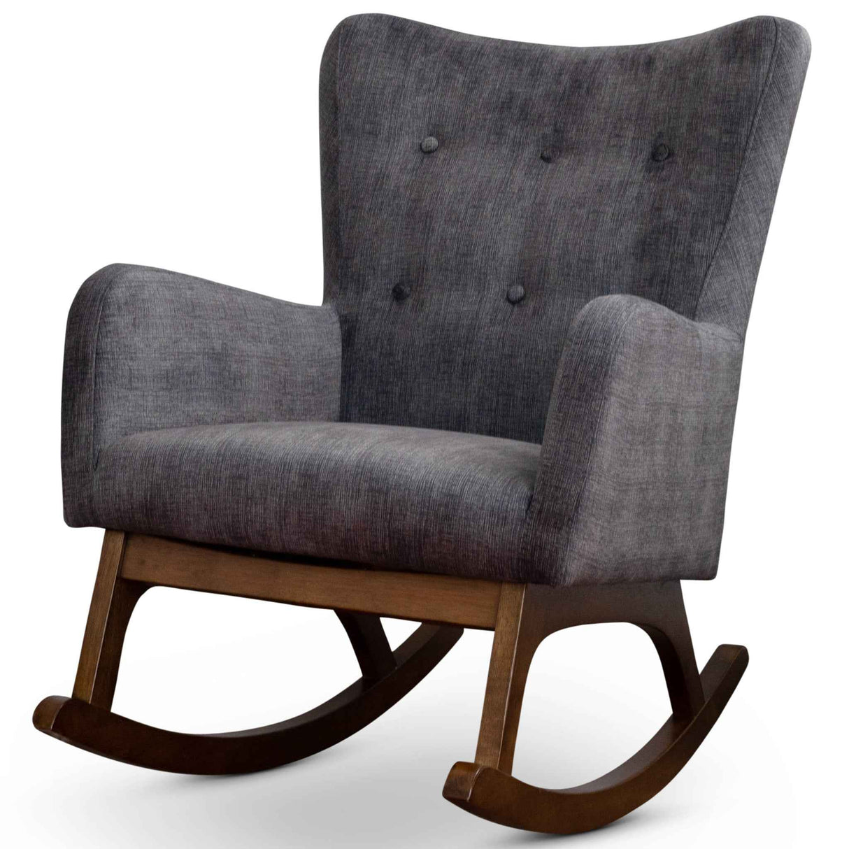 Alistair Gray Fabric Rocking Chair by Ashcroft Furniture at Eve Furniture