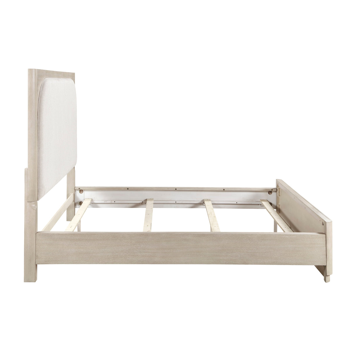 Alita Beige/Light Gray Natural Bedroom Set by Homelegance at Eve Furniture