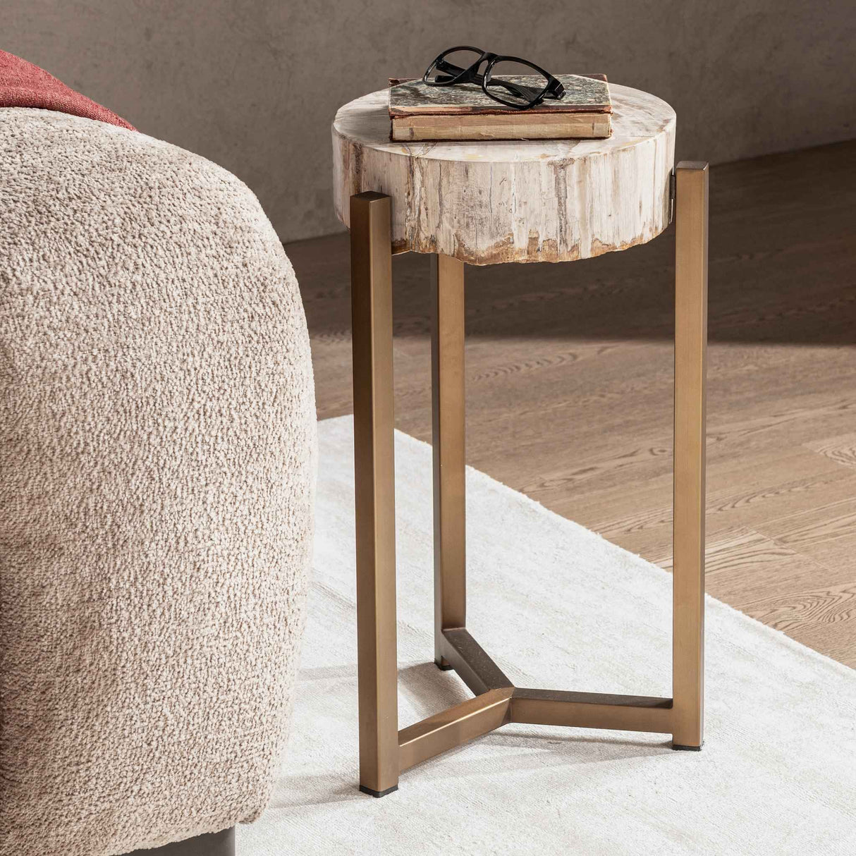 Alliza Natural Medium Accent Table by Classic Home at Eve Furniture