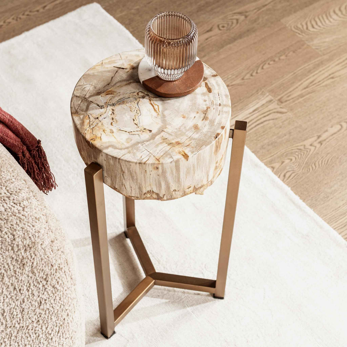 Alliza Natural Small Accent Table by Classic Home at Eve Furniture