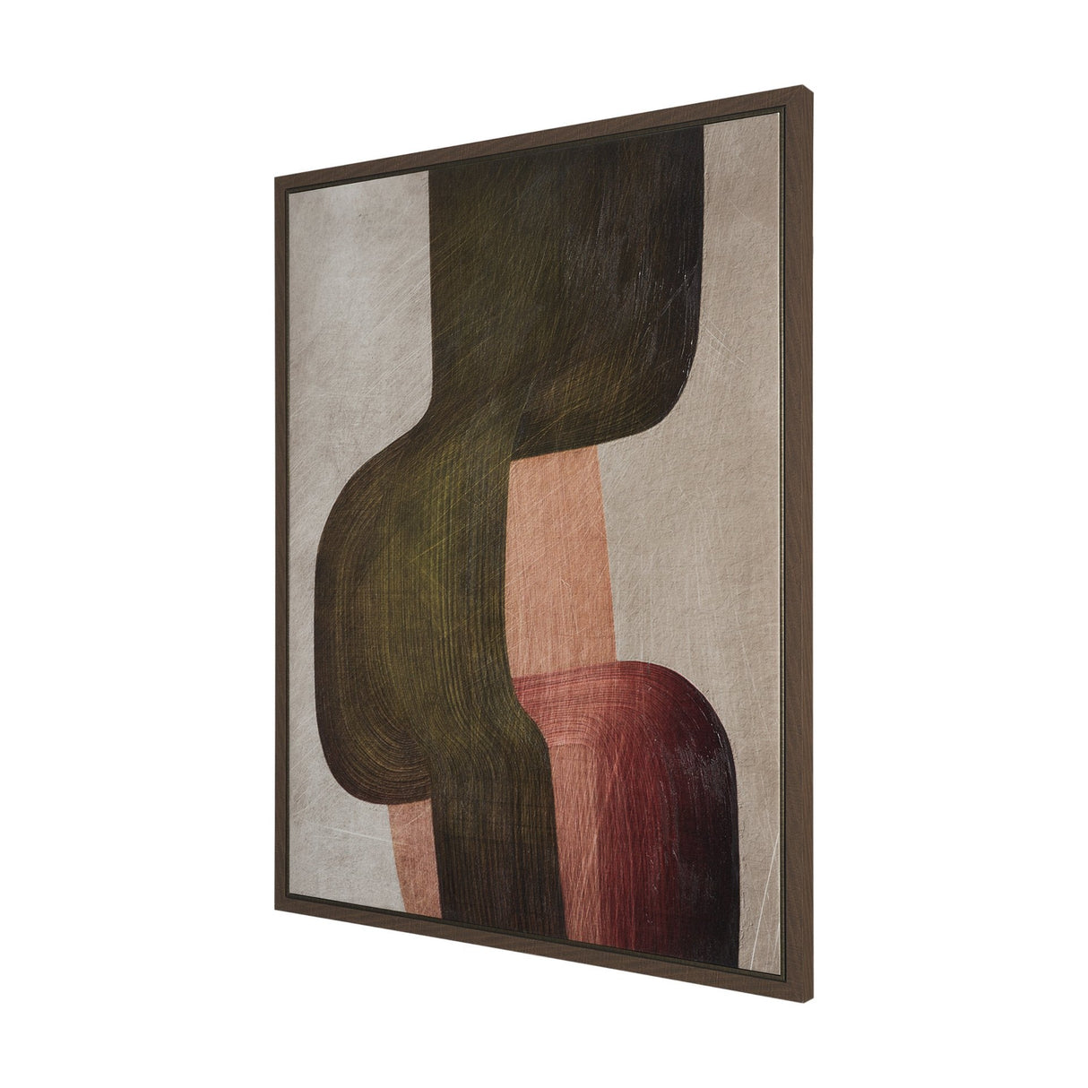 Alma - Metal Brushes I by Mercana Studio a Hand Embellished Textured Framed Canvas by Mercana at Eve Furniture