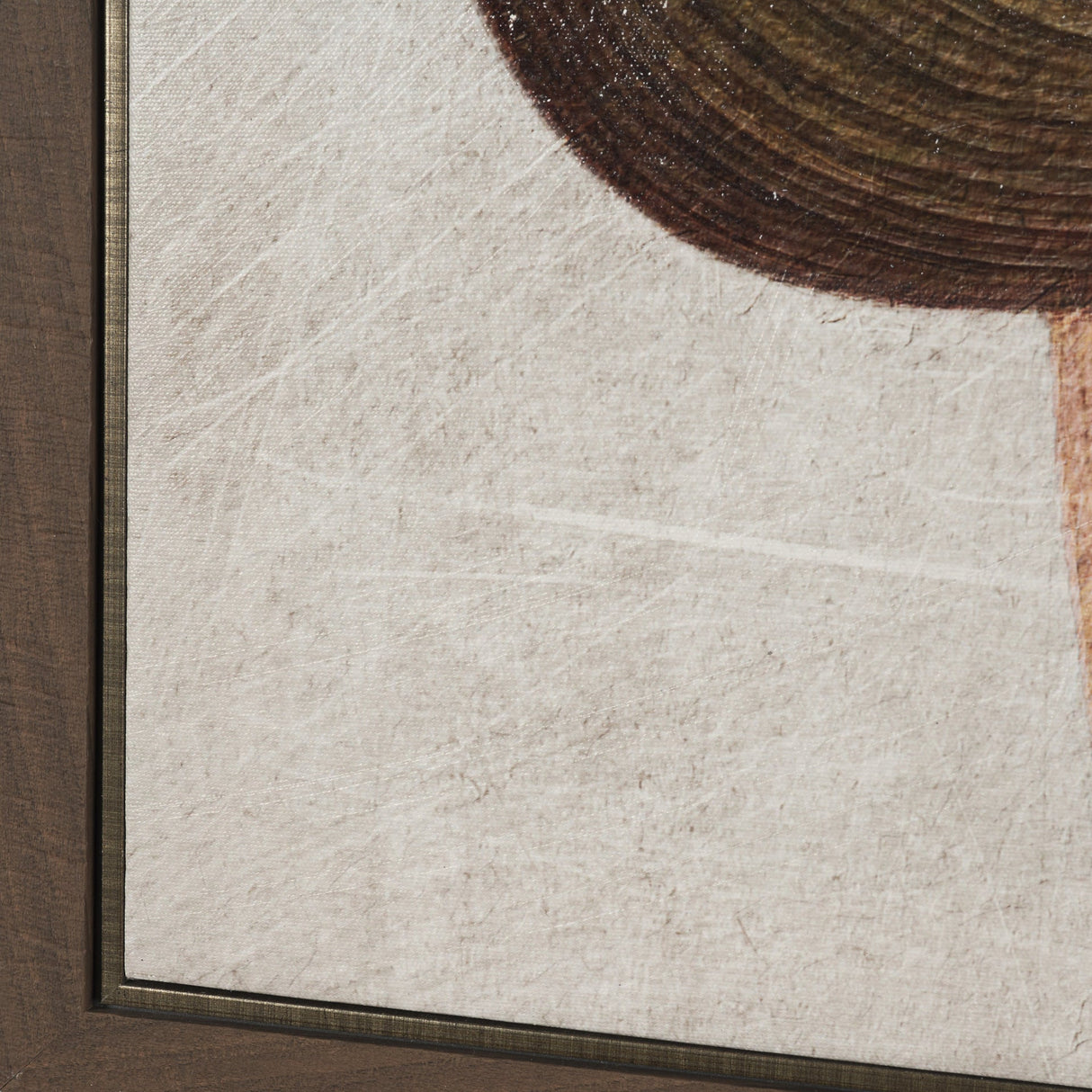 Alma - Metal Brushes II by Mercana Studio a Hand Embellished Textured Framed Canvas by Mercana at Eve Furniture