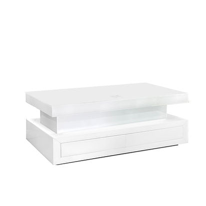 Alma White Coffee Table by New Era Innovations at Eve Furniture