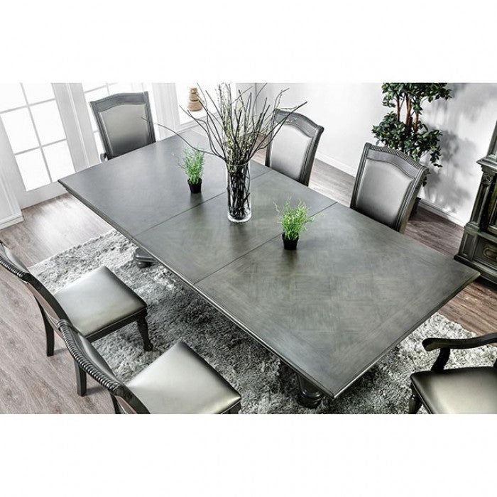 Alpena Gray 9-Piece Dining Room Set by Furniture of America at Eve Furniture