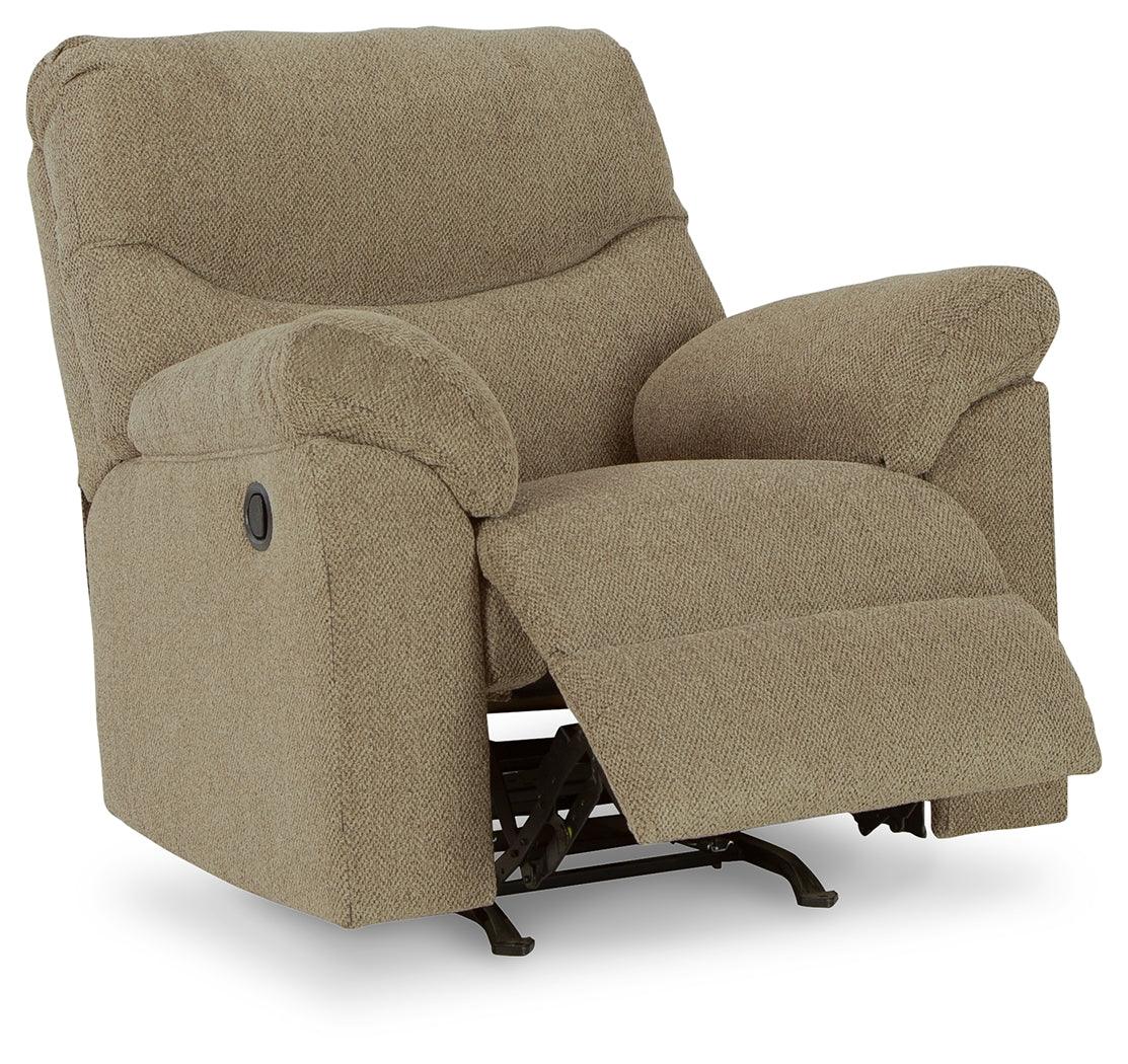 Alphons Briar Manual Recliner by Ashley at Eve Furniture