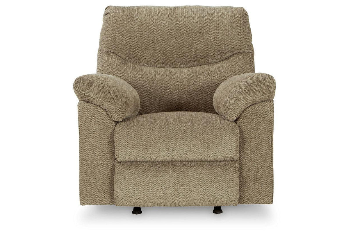 Alphons Briar Reclining Sofa, Loveseat and Recliner by Ashley at Eve Furniture