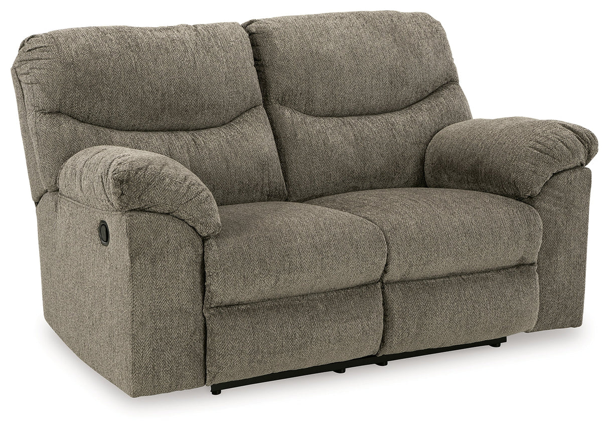 Alphons Putty Sofa and Loveseat by Ashley at Eve Furniture