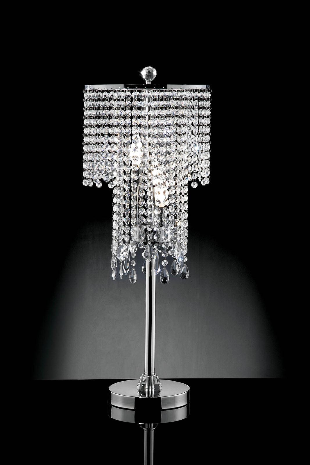 Alrai Clear Table Lamp by Furniture of America at Eve Furniture