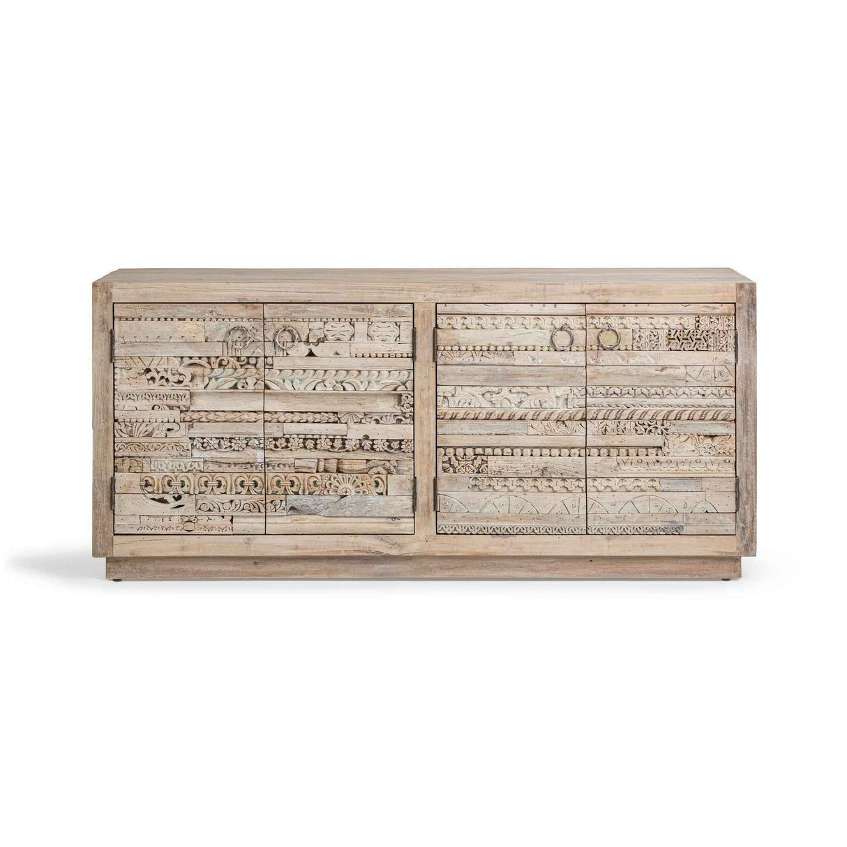 Alta 4 Door Cabinet - Butterwood Blend by Classic Home at Eve Furniture