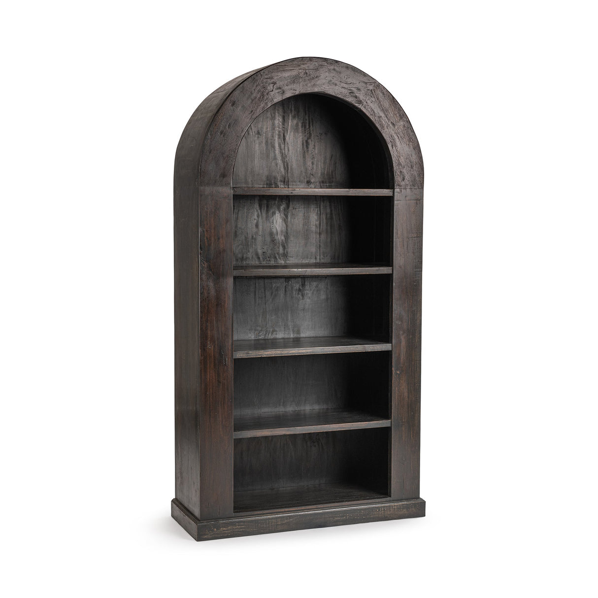 Alta Arch Bookcase - Charcoal Haze by Classic Home at Eve Furniture