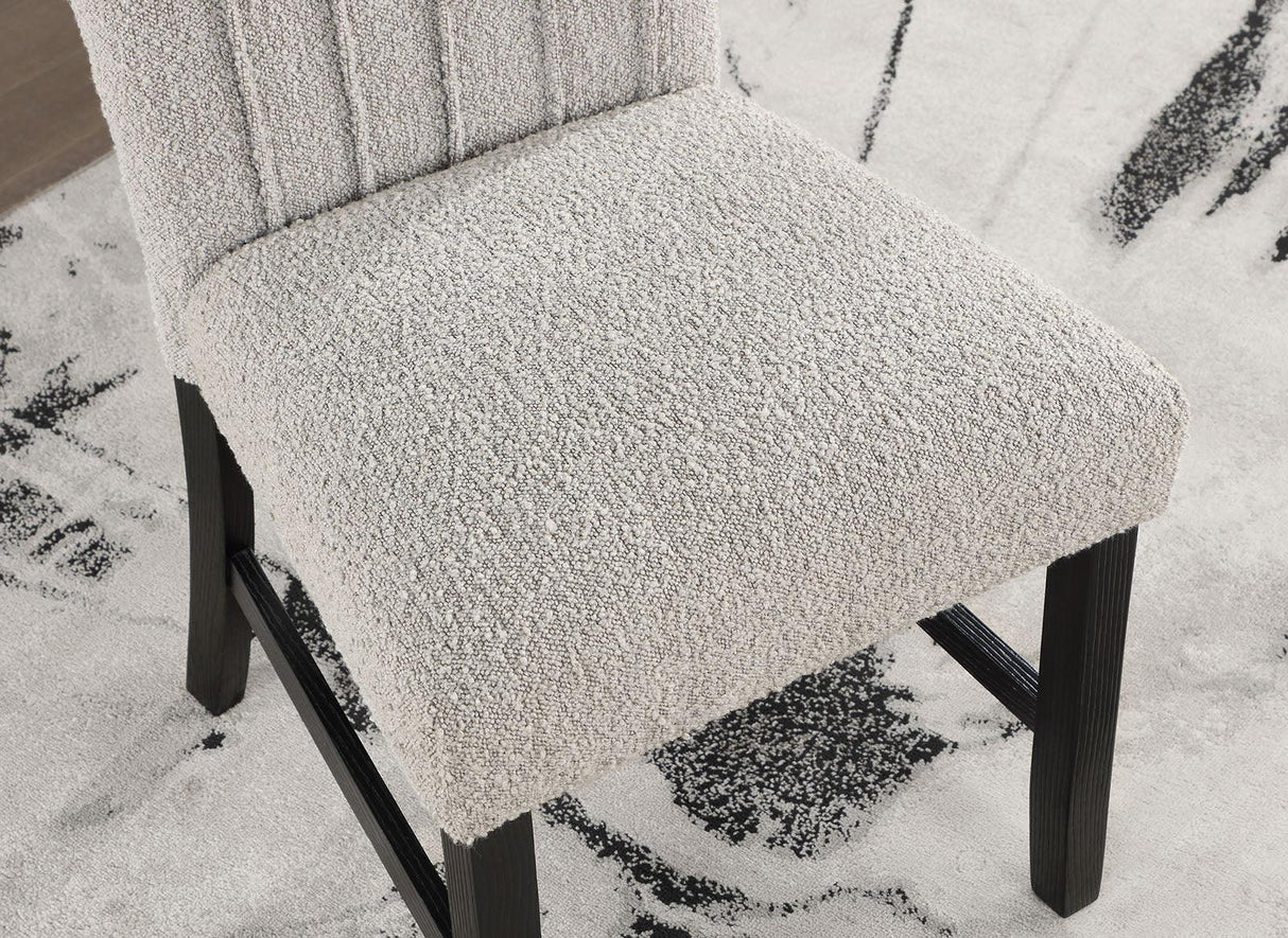 Alta Gray/Black Side Chair by Furniture of America at Eve Furniture