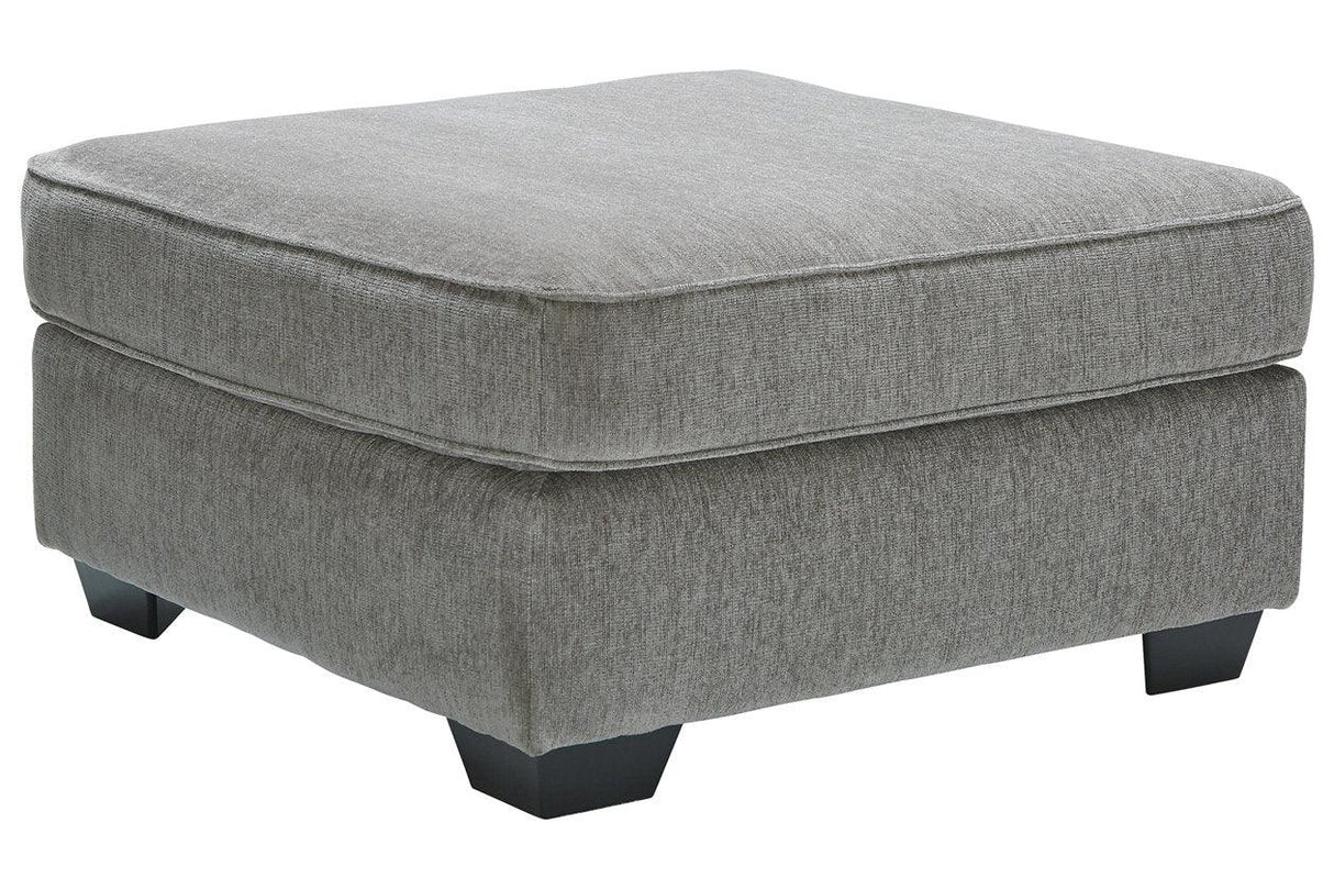Altari Alloy Oversized Accent Ottoman by Ashley at Eve Furniture