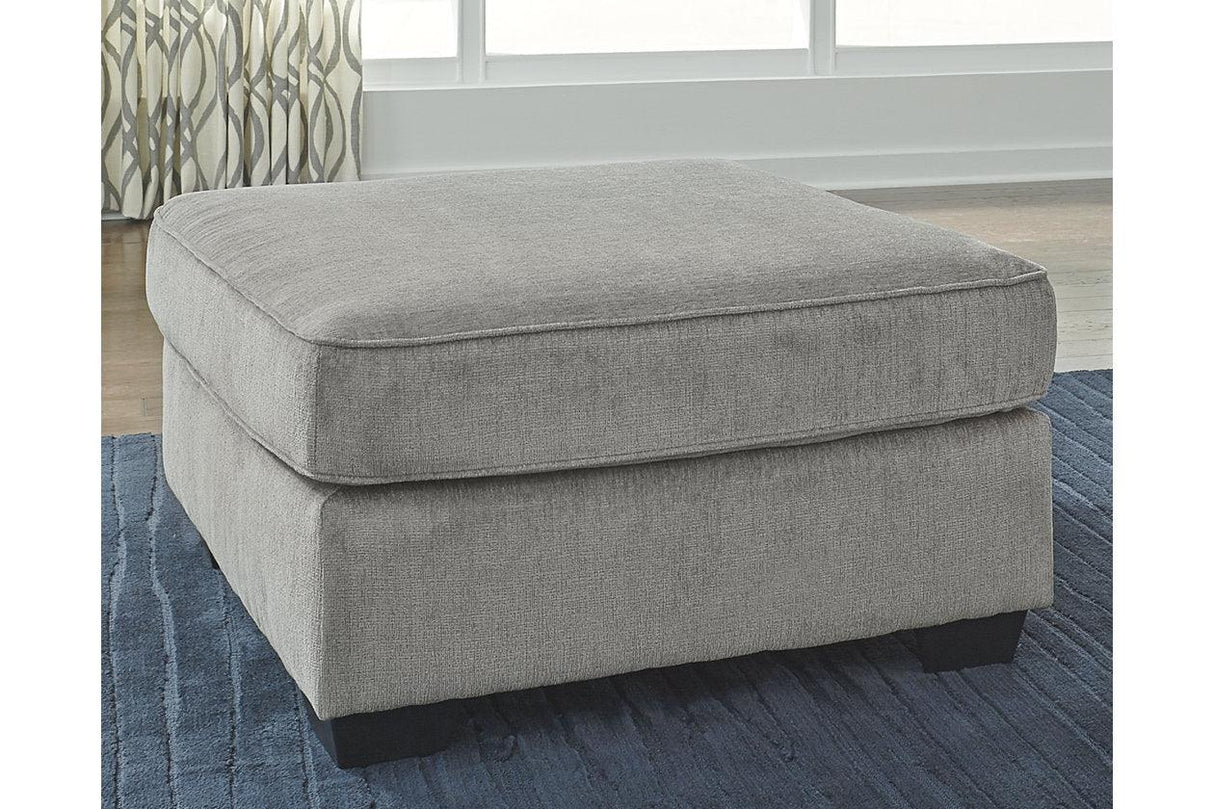 Altari Alloy Oversized Accent Ottoman by Ashley at Eve Furniture