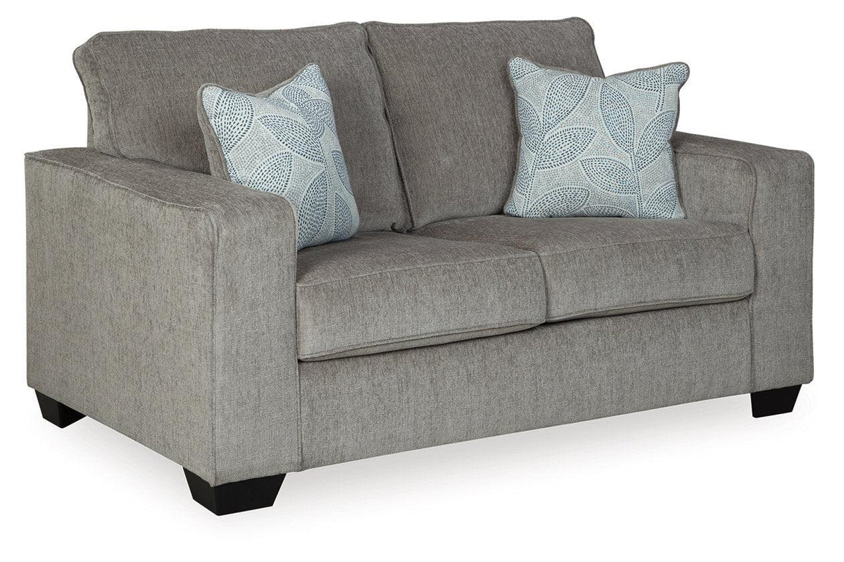 Altari Alloy Sofa and Loveseat by Ashley at Eve Furniture