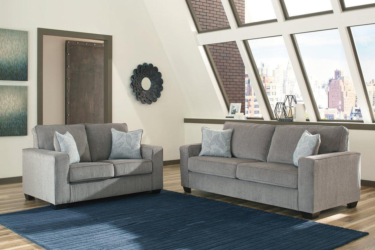 Altari Alloy Sofa and Loveseat by Ashley at Eve Furniture
