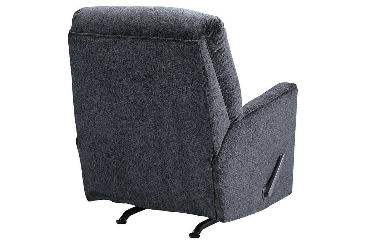 Altari Slate Manual Recliner by Ashley at Eve Furniture