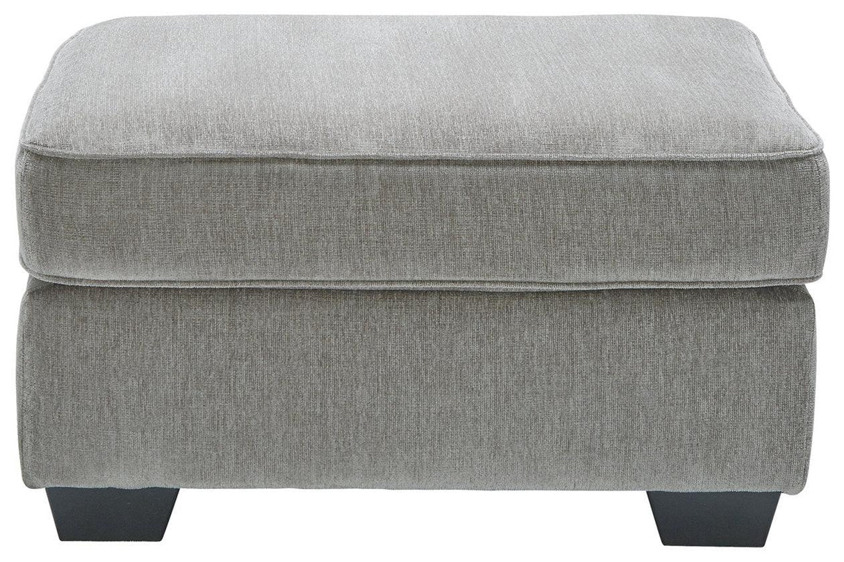 Altari Alloy Oversized Accent Ottoman by Ashley at Eve Furniture