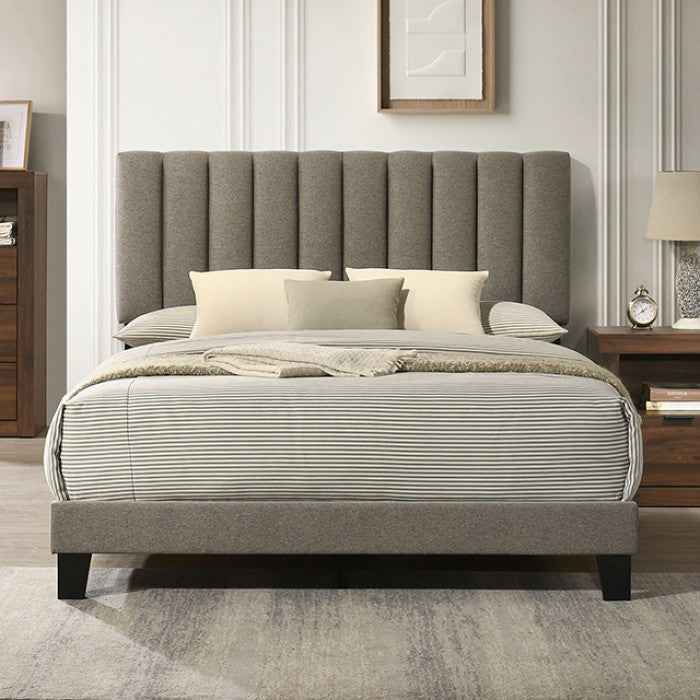 Altimari Walnut 4-Piece Queen Bedroom Set by Furniture of America at Eve Furniture